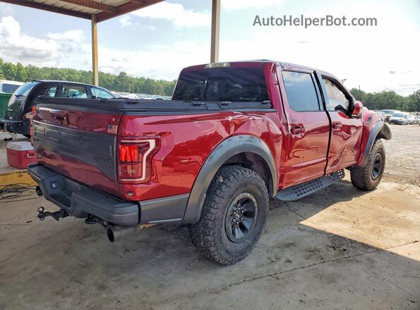 1FTFW1RG3JFC51947 2018 FORD F150 Red უკანა მარჯვენა