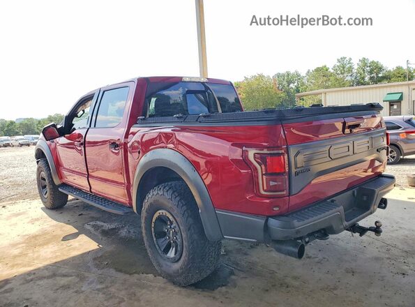 1FTFW1RG3JFC51947 2018 FORD F150 Red უკანა მარცხენა