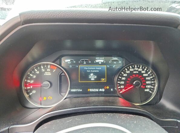 1FTFW1RG3KFB67029 2019 FORD F150 Gray Instrument cluster view