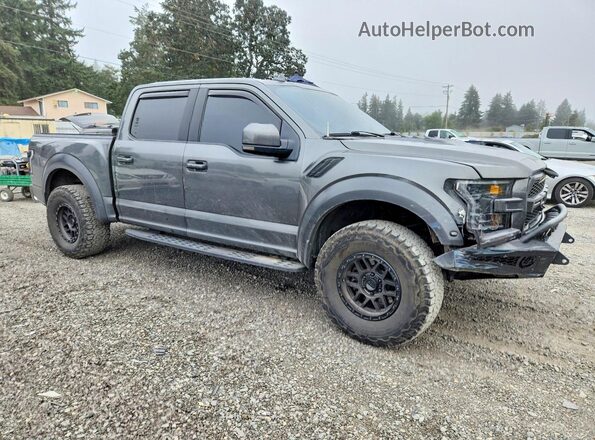 1FTFW1RG3KFB67029 2019 FORD F150 Gray Front right