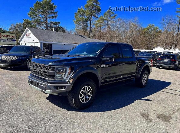 1FTFW1RG3NFA85449 2022 FORD F150 Черный Задняя левая четверть