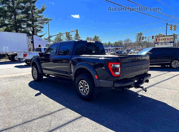 1FTFW1RG3NFA85449 2022 FORD F150 Черный Задняя правая четверть