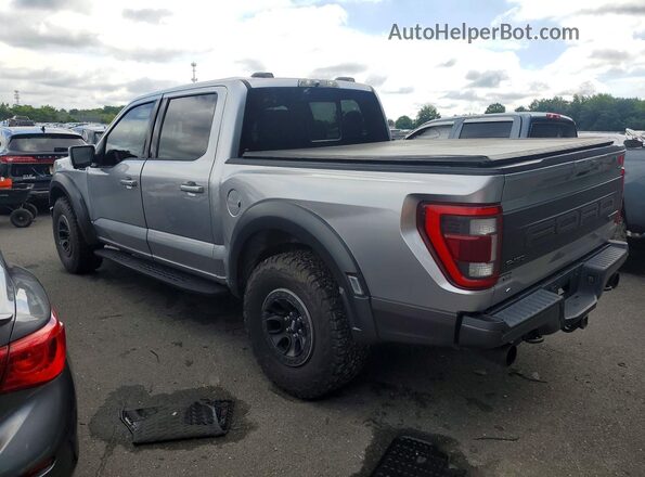 1FTFW1RG3NFC43014 2022 FORD F150 Серый Задняя левая четверть