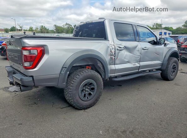 1FTFW1RG3NFC43014 2022 FORD F150 Серый Задняя правая четверть