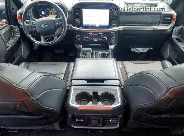 1FTFW1RG3NFC43014 2022 FORD F150 Серый Вид панели приборов