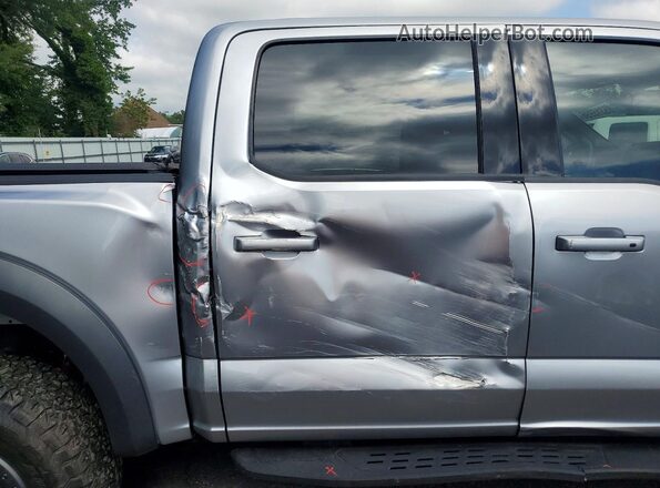1FTFW1RG3NFC43014 2022 FORD F150 Серый Вид задних сидений
