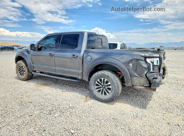 1FTFW1RG4KFB12122 2019 FORD F150 Gray Trasero izquierdo
