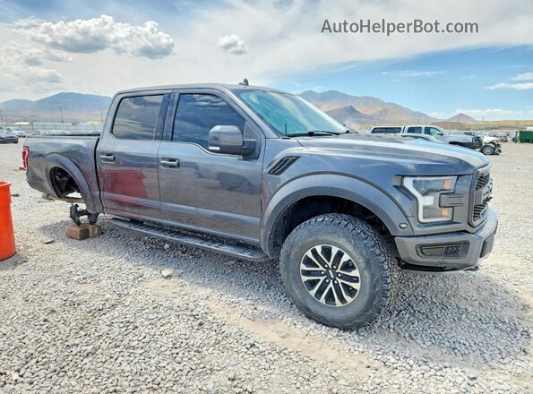 1FTFW1RG4KFB12122 2019 FORD F150 Gray Delantero derecho
