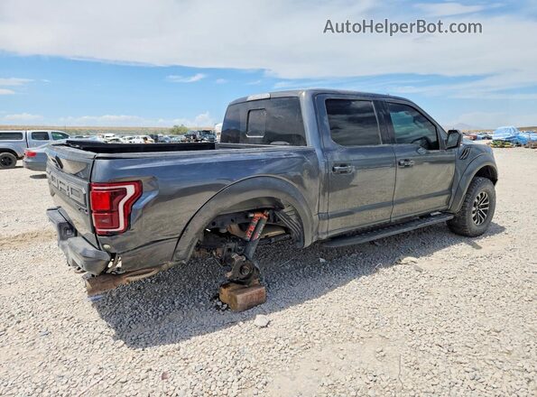 1FTFW1RG4KFB12122 2019 FORD F150 Gray Trasero derecho