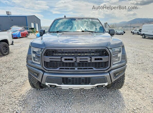 1FTFW1RG4KFB12122 2019 FORD F150 Gray Vista frontal