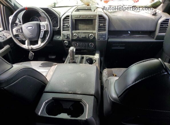 1FTFW1RG4KFC87826 2019 FORD F150 Black Առջևի վահանակի տեսք