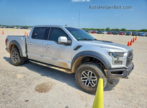1FTFW1RG5HFA86204 2017 FORD F150 Silver Przód prawy