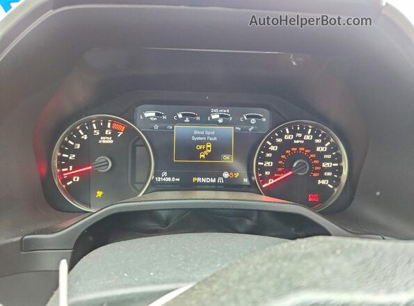1FTFW1RG5HFA86204 2017 FORD F150 Silver Widok zestawu wskaźników