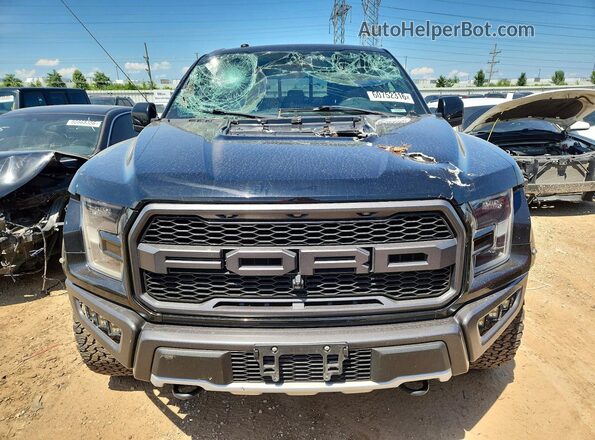 1FTFW1RG5HFC57596 2017 FORD F150 Black Դիմացի տեսք