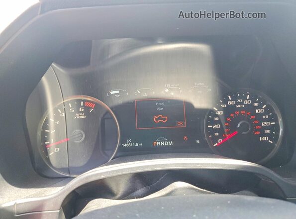 1FTFW1RG5LFB47415 2020 FORD F150 Серый Вид щитка приборов