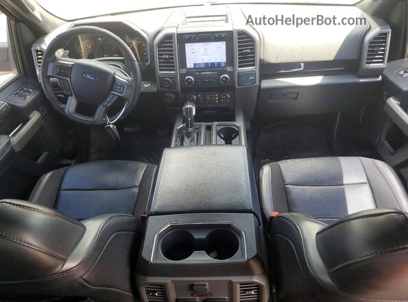 1FTFW1RG5LFB47415 2020 FORD F150 Серый Вид панели приборов