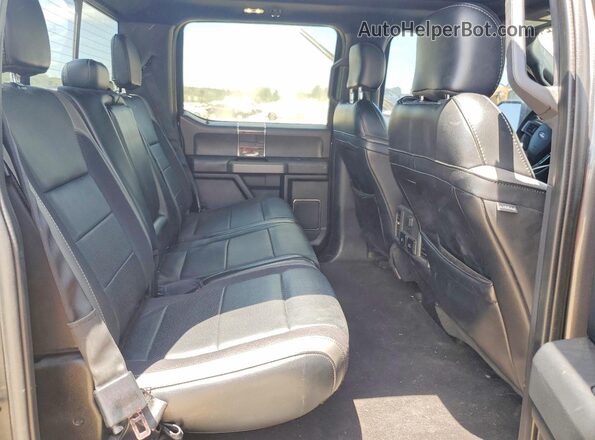 1FTFW1RG5LFB47415 2020 FORD F150 Серый Вид задних сидений