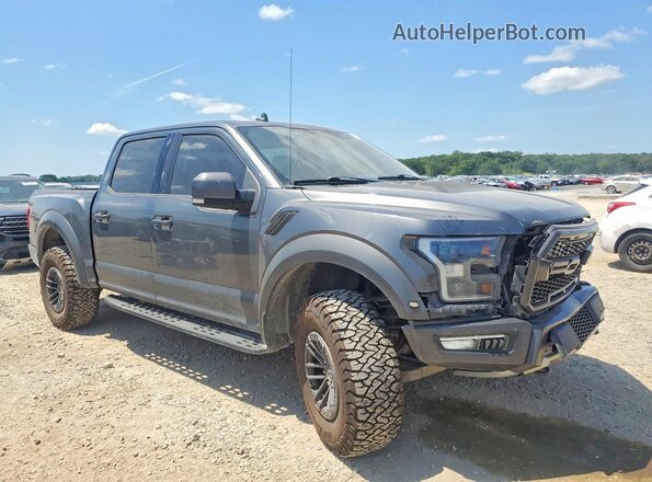 1FTFW1RG5LFB47415 2020 FORD F150 Серый Передняя правая четверть