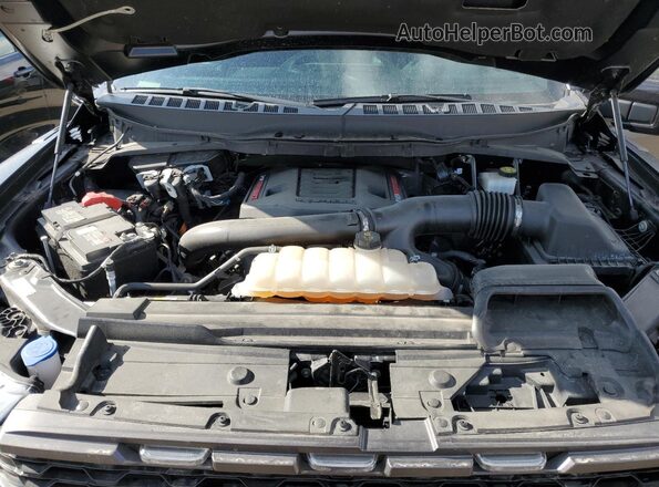 1FTFW1RG5NFA87297 2022 FORD F150 Gray Սալոնի հետևի տեսք