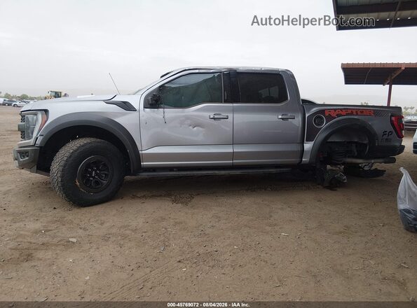 1FTFW1RG5PFA57008 2023 FORD F150 Gray Rear interior view