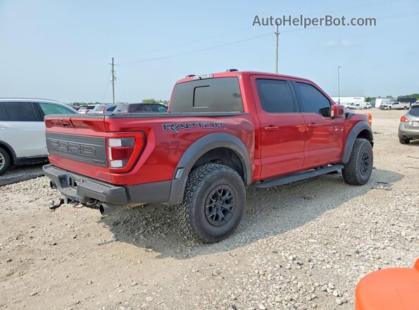 1FTFW1RG5PFC51652 2023 FORD F150 Red Rear right