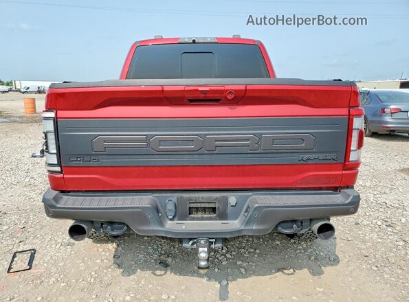 1FTFW1RG5PFC51652 2023 FORD F150 Red Rear view
