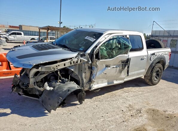1FTFW1RG6JFD73623 2018 FORD F150 Silver Հետևի ձախ