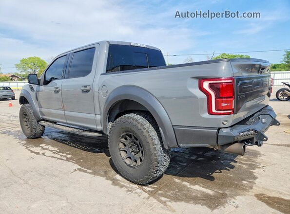 1FTFW1RG6JFD82788 2018 FORD F150 Gray Հետևի ձախ