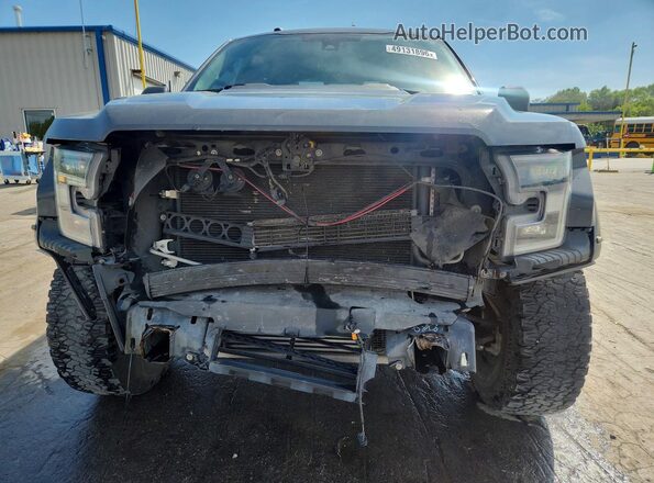 1FTFW1RG6JFD82788 2018 FORD F150 Gray Դիմացի տեսք