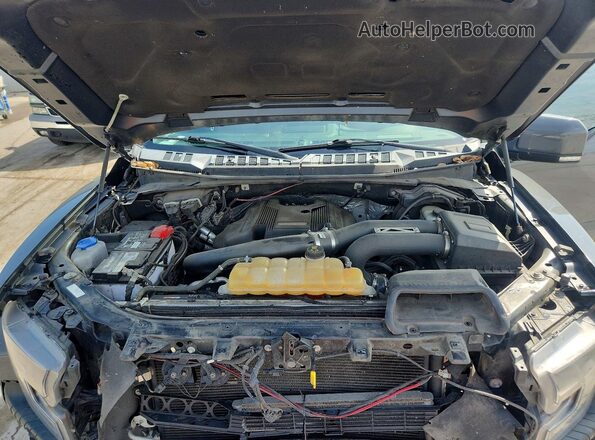 1FTFW1RG6JFD82788 2018 FORD F150 Gray Սալոնի հետևի տեսք