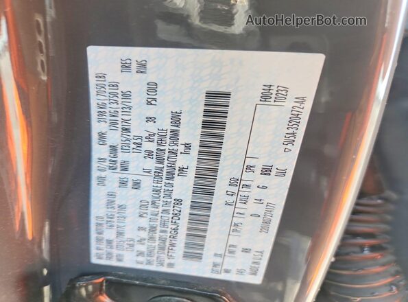 1FTFW1RG6JFD82788 2018 FORD F150 Gray Շարժիչի բաժամունքի տեսք