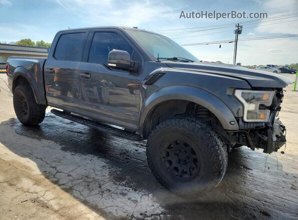 1FTFW1RG6JFD82788 2018 FORD F150 Gray Առջևի աջ