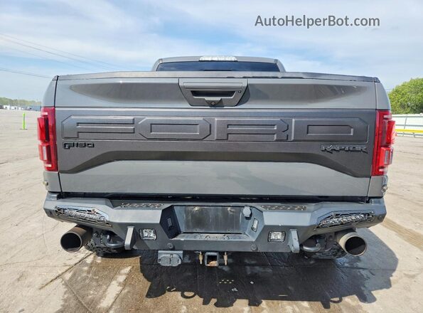 1FTFW1RG6JFD82788 2018 FORD F150 Gray Հետևի տեսք