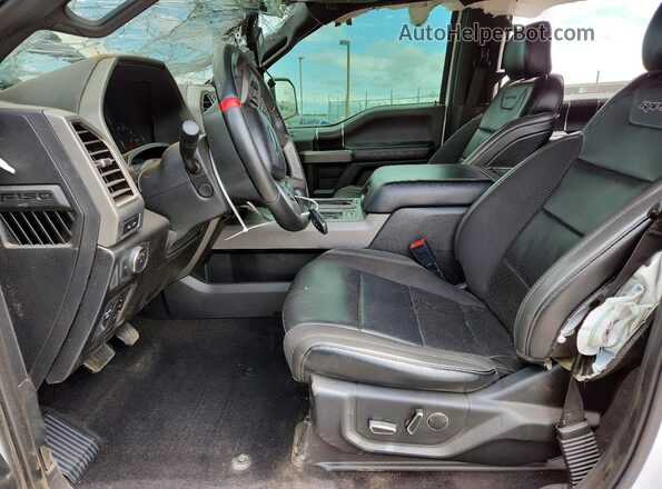 1FTFW1RG6KFB99635 2019 FORD F150 Белый Вид салона спереди