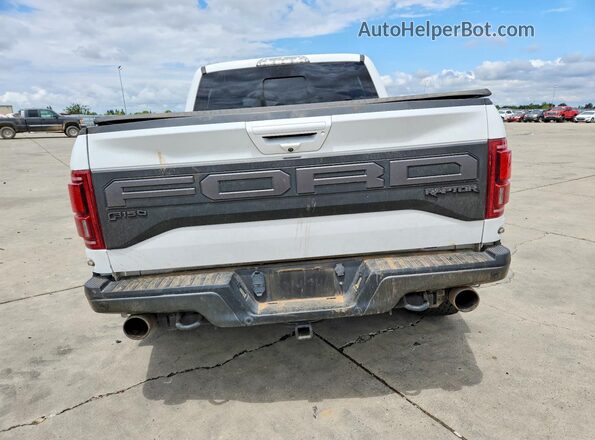 1FTFW1RG6KFB99635 2019 FORD F150 Белый Вид сзади