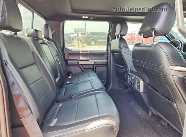 1FTFW1RG6LFC71399 2020 FORD F150 Black Вид задніх сидінь