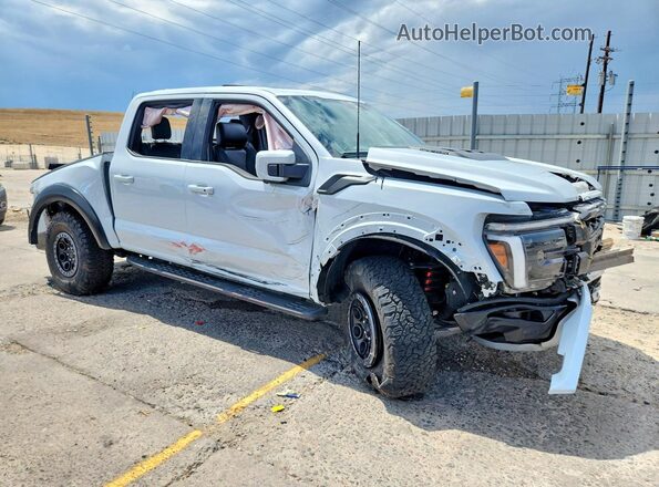 1FTFW1RG6SFB46949 2025 FORD F150 White Delantero derecho