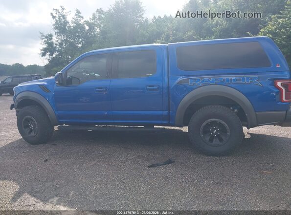 1FTFW1RG7JFD93718 2018 FORD F150 Blue 