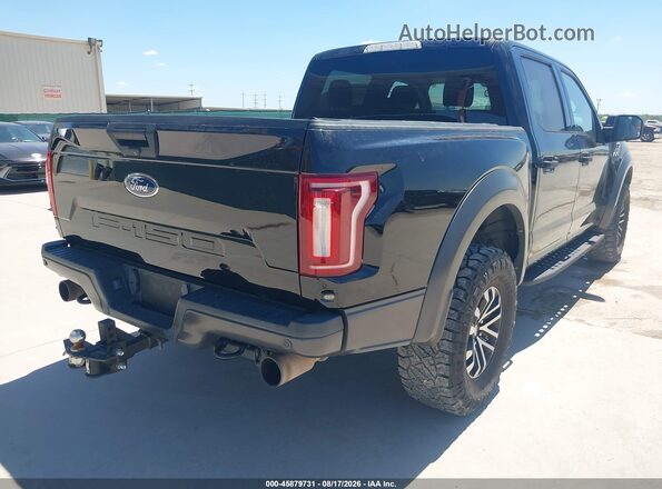 1FTFW1RG7KFA43913 2019 FORD F150 Black უკანა მარჯვენა