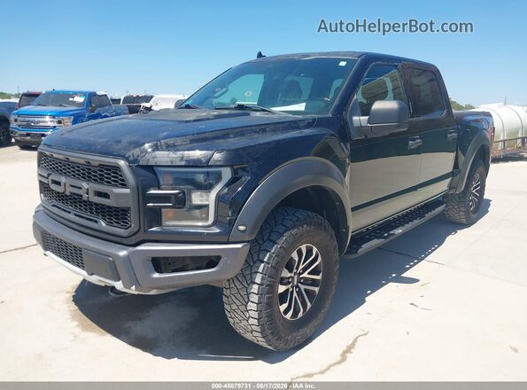 1FTFW1RG7KFA43913 2019 FORD F150 Black წინა მარცხენა ხედი სამი მეოთხედიდან