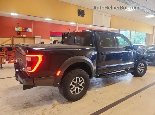 1FTFW1RG7PFC53953 2023 FORD F150 Blue Rear right