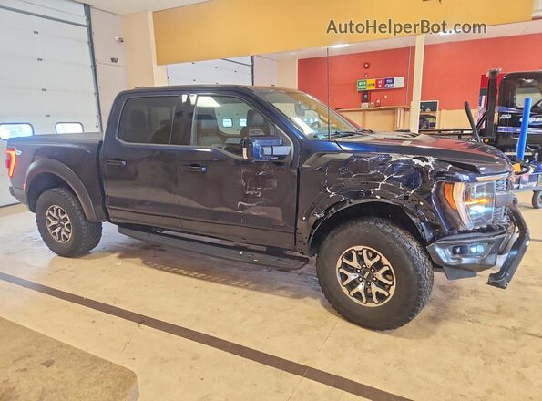 1FTFW1RG7PFC53953 2023 FORD F150 Blue Front right