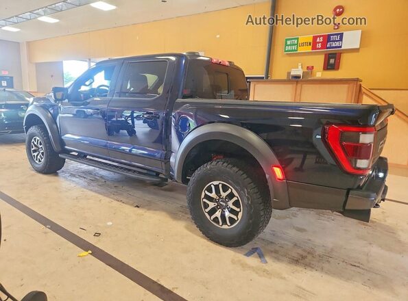 1FTFW1RG7PFC53953 2023 FORD F150 Blue Rear left