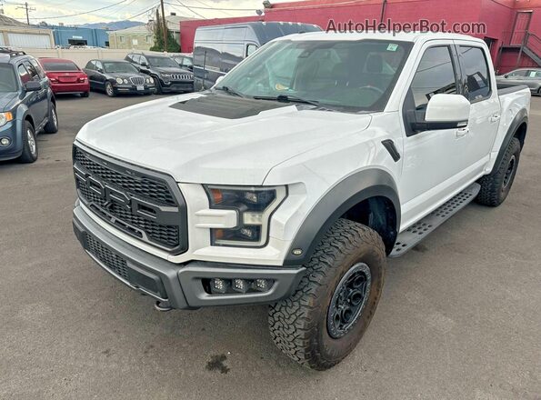 1FTFW1RG8JFD13214 2018 FORD F150 White Vista frontal