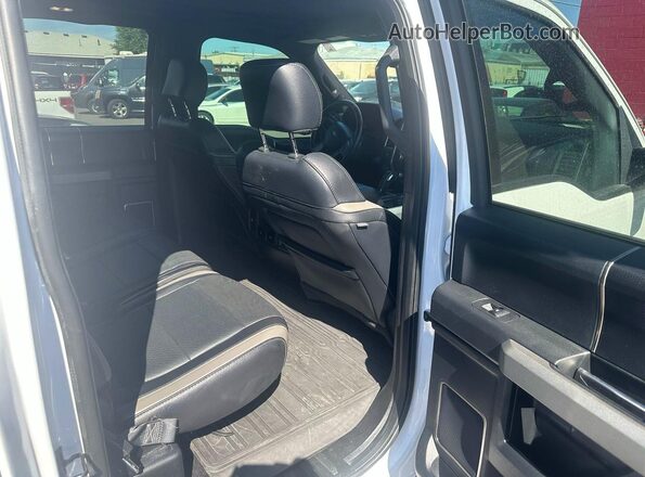 1FTFW1RG8JFD13214 2018 FORD F150 White Vista del compartimento del motor