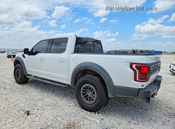 1FTFW1RG8LFB09547 2020 FORD F150 Белый Задняя левая четверть