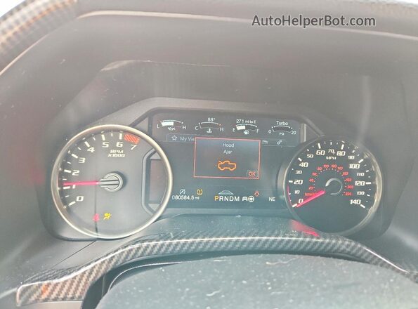 1FTFW1RG8LFB09547 2020 FORD F150 Белый Вид щитка приборов