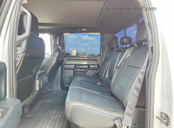 1FTFW1RG8LFB09547 2020 FORD F150 Белый Вид задних сидений