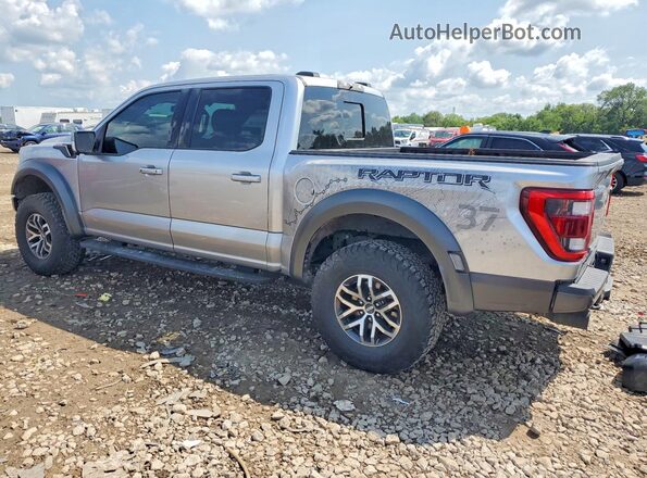 1FTFW1RG8NFB37738 2022 FORD F150 Серебряный Задняя левая четверть