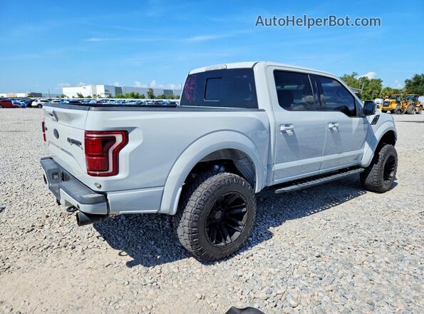 1FTFW1RG9HFC81402 2017 FORD F150 Gray Rear right